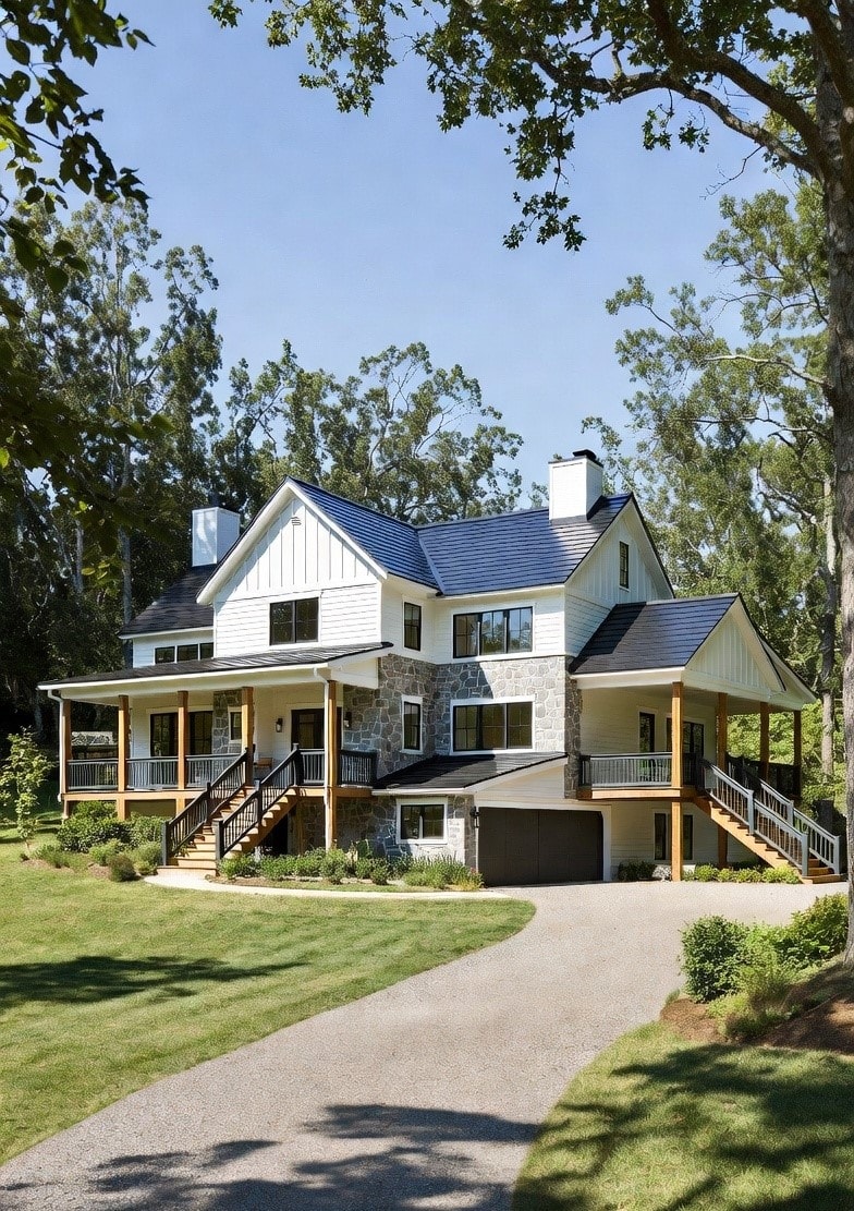 Custom home plan work sample by BIGSKY Drafting Services